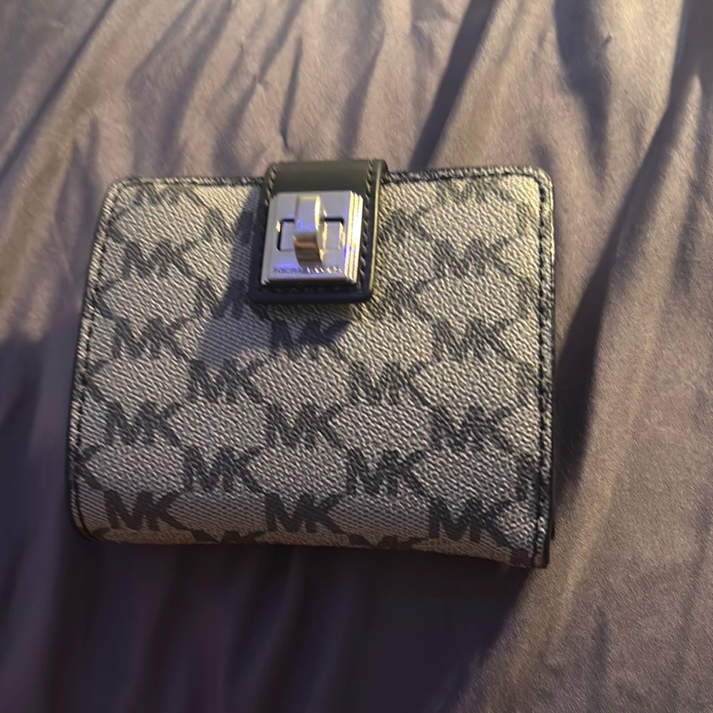 Michael Kors Gray Wallet $45